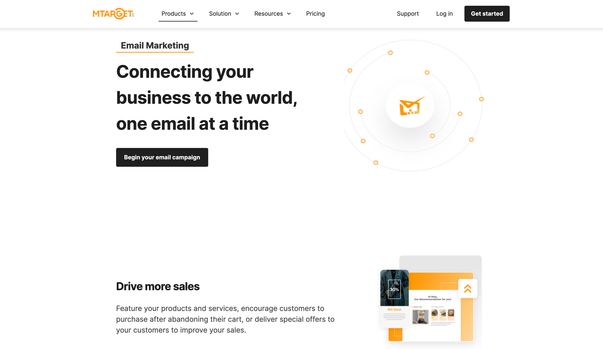 MTARGET Email Marketing: Connecting your business to the world, one email at a time.