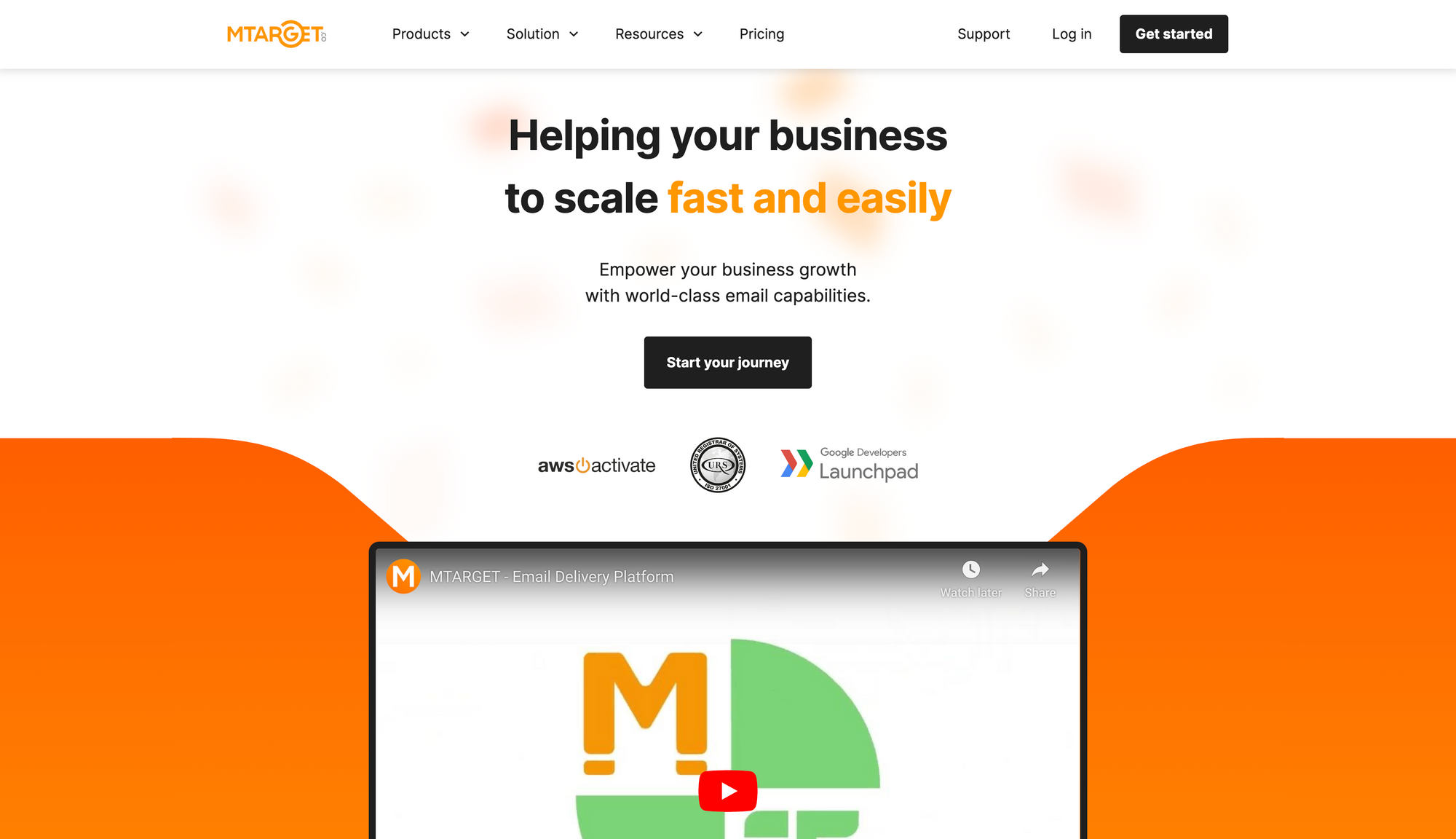 MTARGET: Helping your business to scale fast and easily.